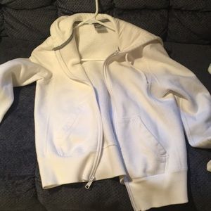 Nike white jacket